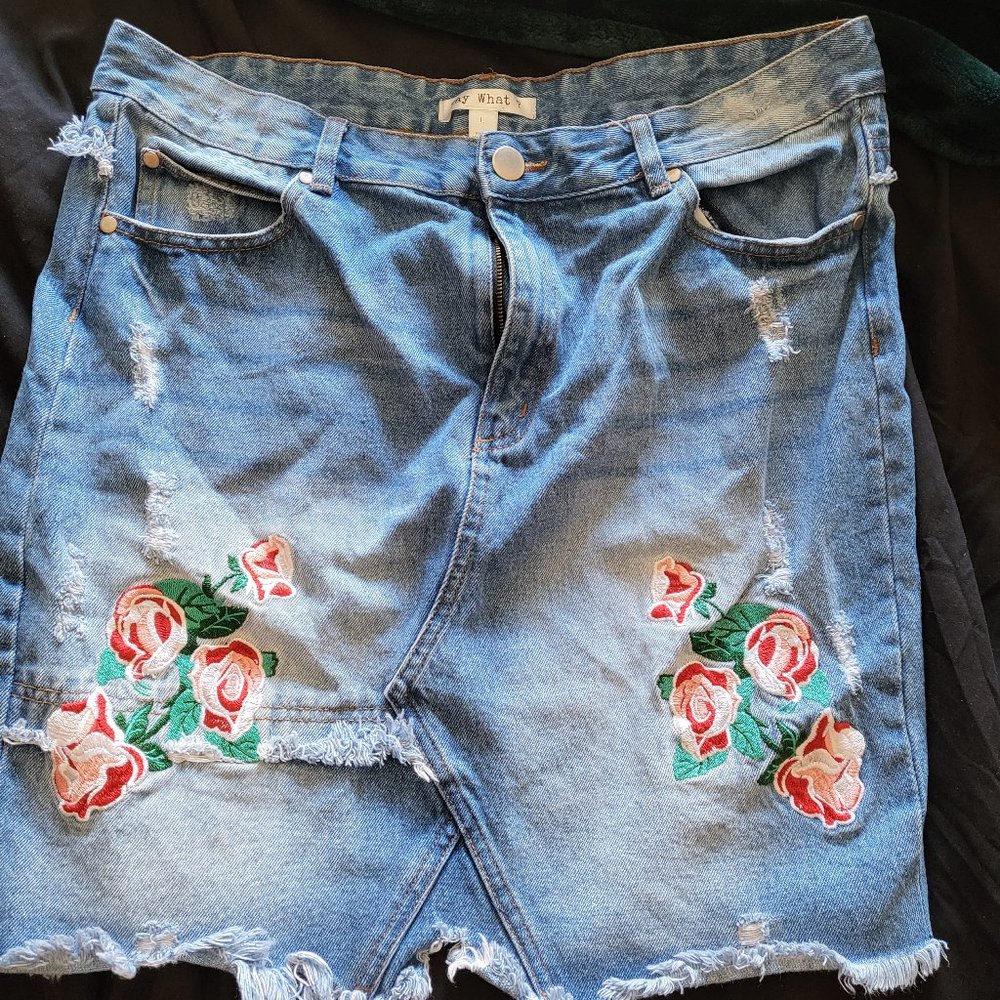 Jean skirt